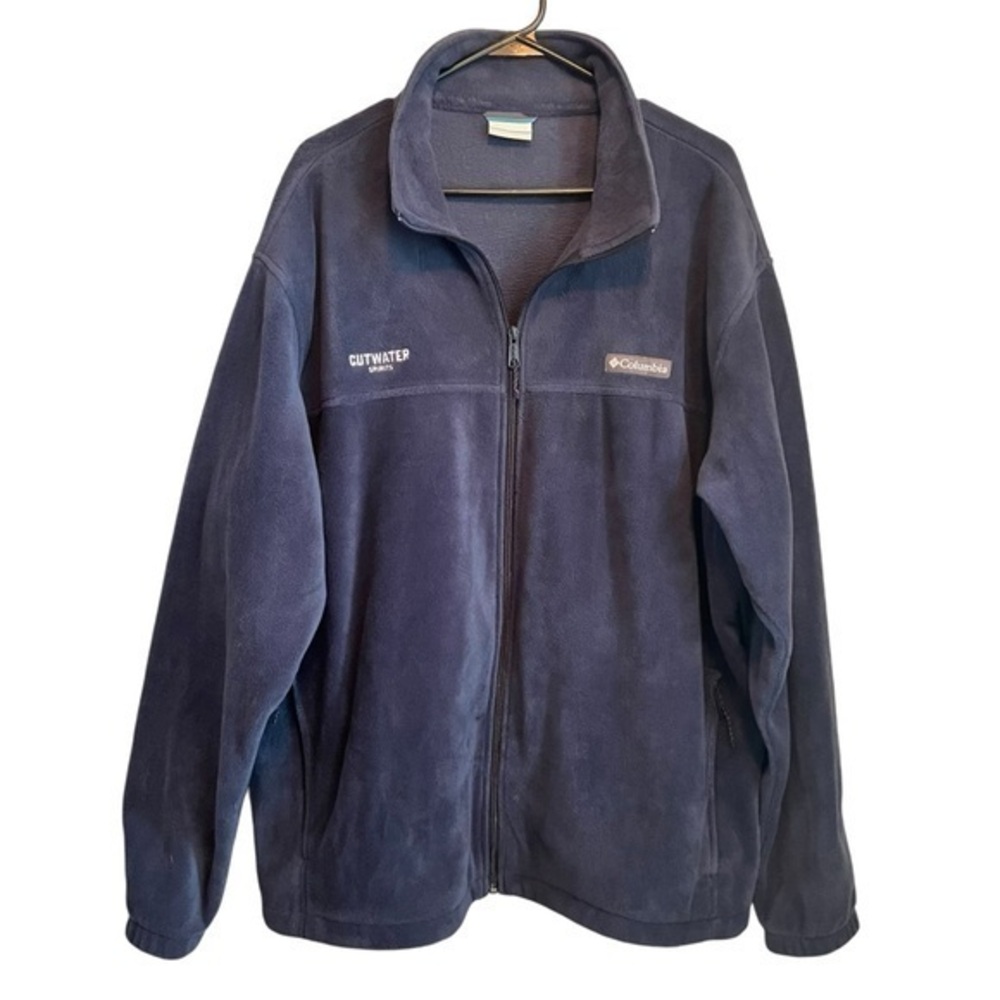 Cutwater Spirits Columbia Zip Up Fleece Jacket Size 2XL